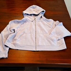 Lululemon lilac Scuba Oversized Full-Zip Hoodie size xlarge/xx large barely used